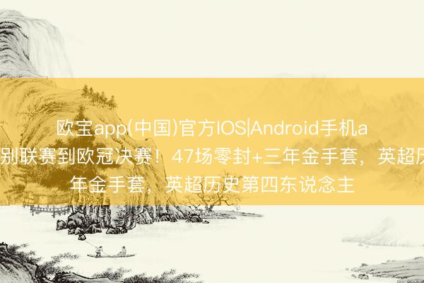 欧宝app(中国)官方IOS|Android手机app下载 从第五级别联赛到欧冠决赛！47场零封+三年金手套，英超历史第四东说念主