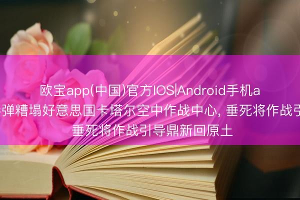 欧宝app(中国)官方IOS|Android手机app下载 伊朗导弹糟塌好意思国卡塔尔空中作战中心， 垂死将作战引导鼎新回原土