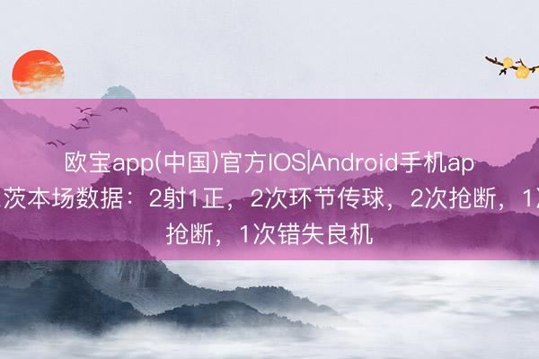 欧宝app(中国)官方IOS|Android手机app下载 维尔茨本场数据：2射1正，2次环节传球，2次抢断，<a href=
